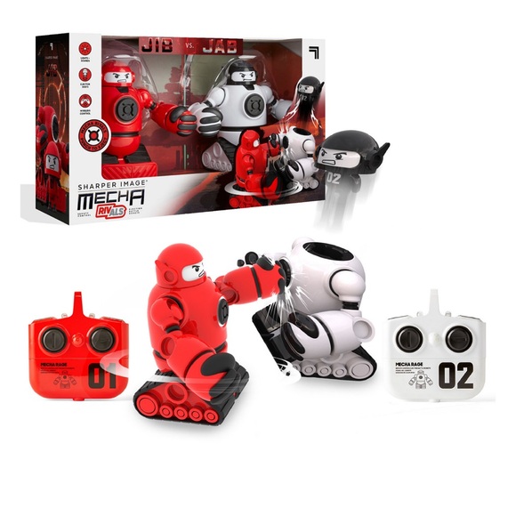 Mecha Rivals Remote Control Ejecting Battle Robots Set - Picture 1 of 14